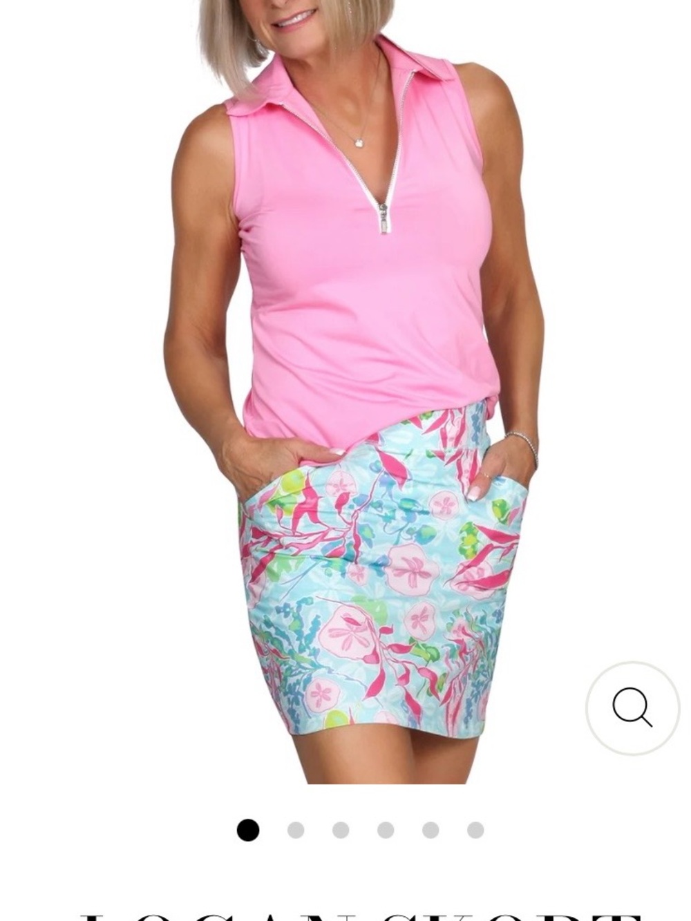 Ana Clare Logan Oceanus skort